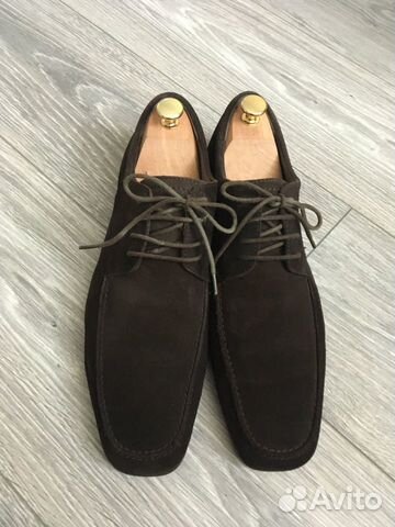 Туфли замшевые Massimo Dutti
