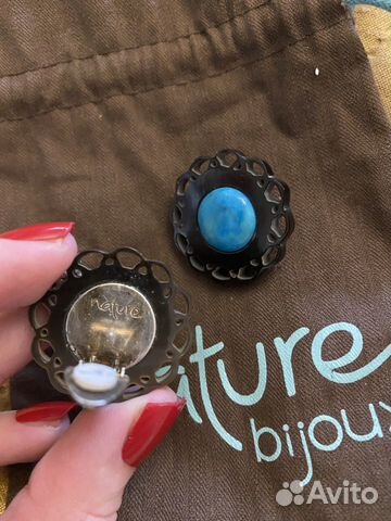 Серьги nature bijoux