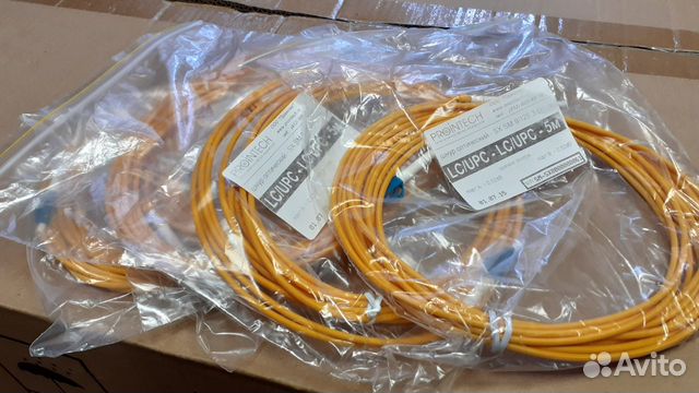 Патчкорд оптический LC/UPC-LC/UPC, SM, 3,0 мм, 5 м