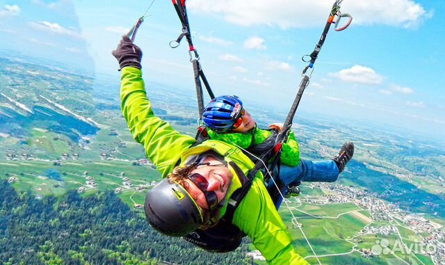 Полеты на параплане в Санкт-Петербурге