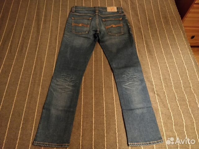 Джинсы Nudie Jeans Grim Tim Dark Used Denim