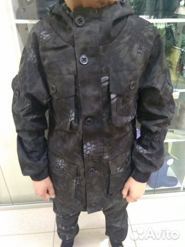 Костюм тактический Горка-8. Черный Питон. Лето Костюм тактический Горка-8. Черный Питон. Лето