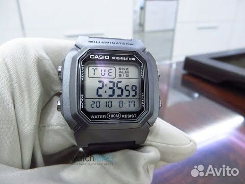 Часы Casio illuminator W-800HM-7avdf Часы Casio illuminator W-800HM-7avdf