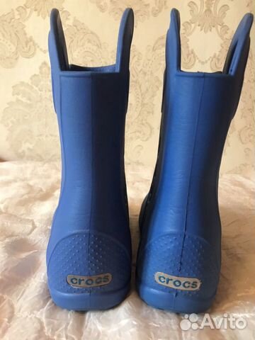 Сапоги резиновые Crocs, C 13 (р. 30) Сапоги резиновые Crocs, C 13 (р. 30)