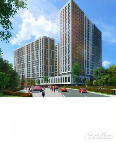 1-к квартира, 40.8 м², 13/24 эт. 1-к квартира, 40.8 м², 13/24 эт.