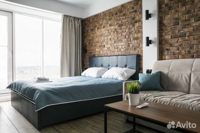 

Квартира-студия, 32 м², 2 кровати