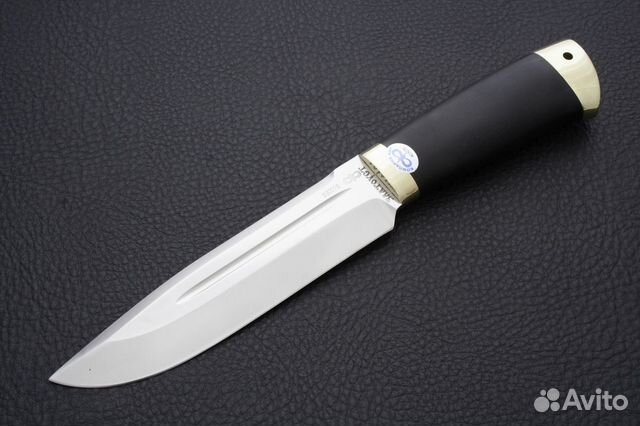 Нож Селигер (Граб - черное дерево, 95Х18) Златоуст