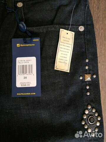 Новые джинсы polo Ralph Lauren разм.27 Новые джинсы polo Ralph Lauren разм.27