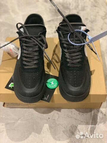 Кроссовки Nike & Off-White Air force black Кроссовки Nike & Off-White Air force black
