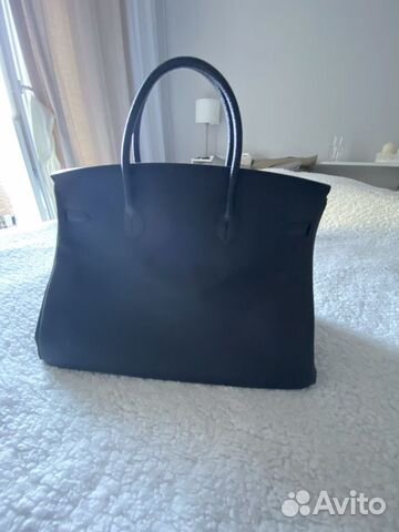 Сумка кожаная в стиле Hermes