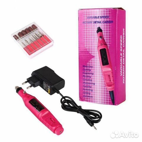 Nail Drill мини-аппарат для маникюра 20000 об/мин
