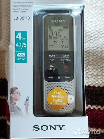 Sony ICD B 140T диктофон Sony ICD B 140T диктофон