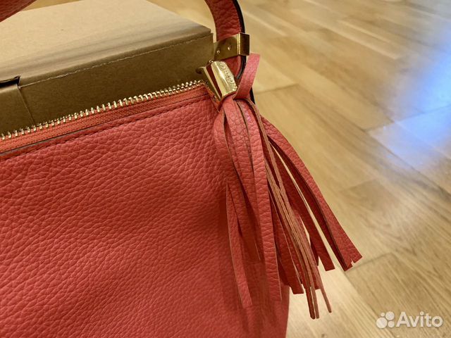 Сумка Michael Kors коралловая мало б/у