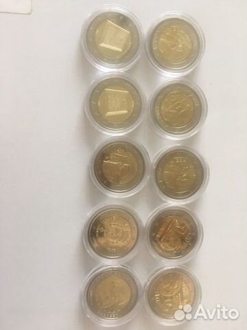 2 евро юбилейные