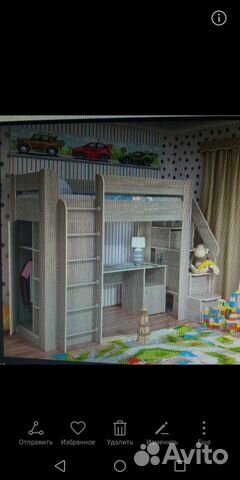 Кровать-чердак