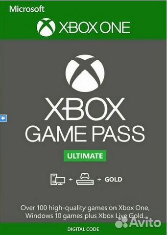 Xbox Game Pass Ultimate (продление) 14дней+1месяц
