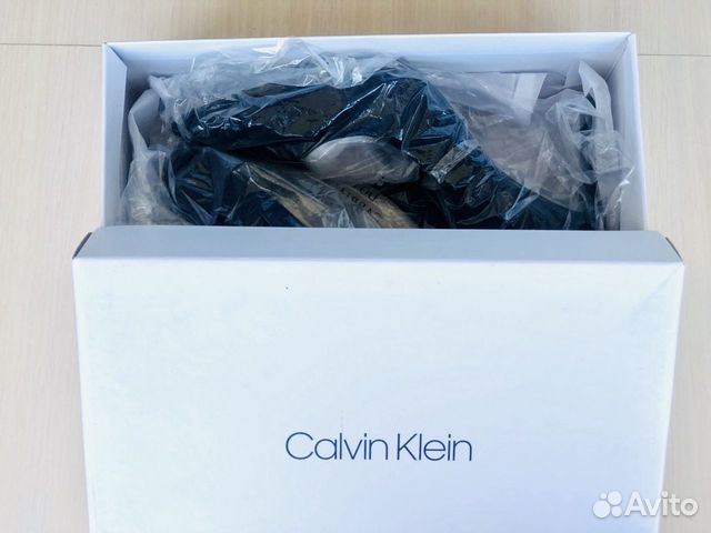 Туфли женские Calvin Klein 39 р синие,замша