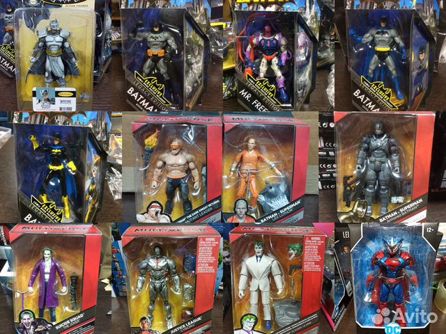 Фигурки Batman Knight, Mr. Freeze, Lex Luthor и др Фигурки Batman Knight, Mr. Freeze, Lex Luthor и др