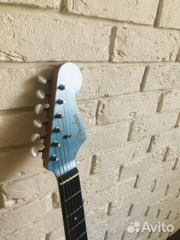 Гитара Fender Sonoran Lake Placed Blue