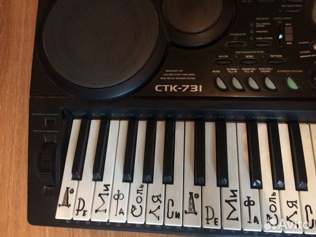 Синтезатор Casio ctk-731