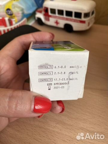 Тест полоски Contour plus 50