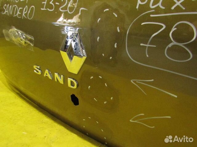 Крышка багажника Renault Sandero 13-20г 78644 Крышка багажника Renault Sandero 13-20г 78644