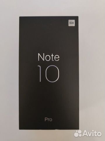 Телефон Xiaomi Not 10 PRO Телефон Xiaomi Not 10 PRO