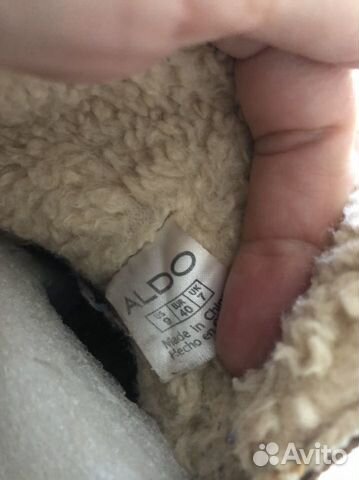 Полусапожки aldo 39 р-р натуральная замша