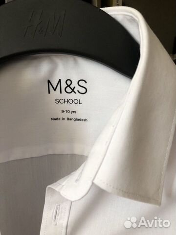 Рубашки школьные Marks&Spencer
