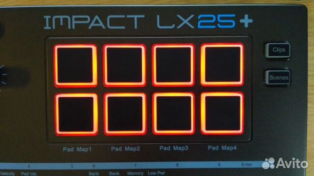 Midi-клавиатура 25 клавиш Nektar Impact LX25+
