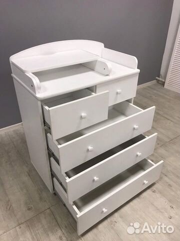 Комод пеленальный Incanto Agio 800/5 белый