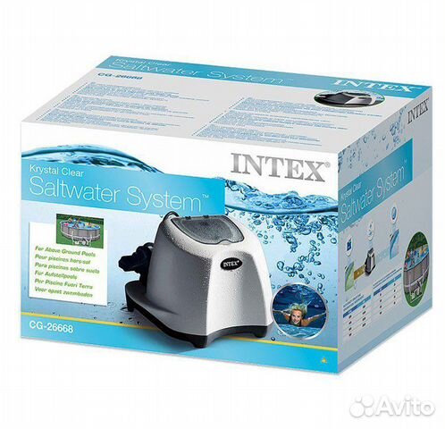 Intex хлоргенератор с таймером