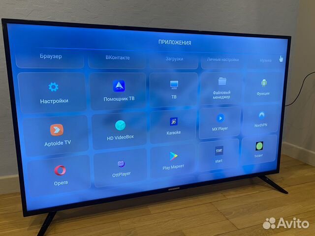 4K UHD Телевизор Erisson 50ulea18T2SM, smart tv