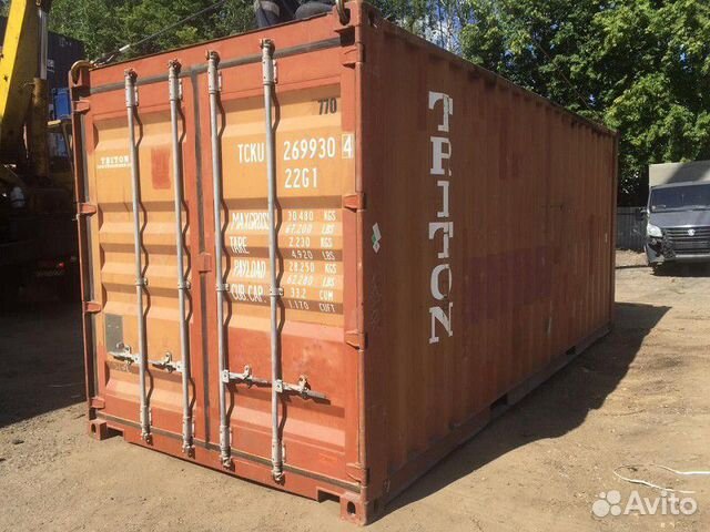 Морской контейнер 20 Фут бу tcku2699304