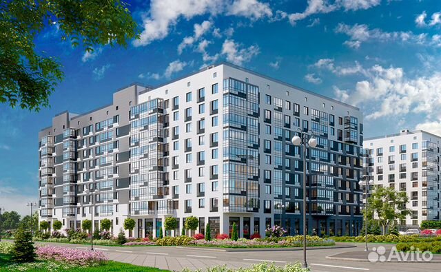 1-к квартира, 41.7 м², 7/10 эт. 1-к квартира, 41.7 м², 7/10 эт.