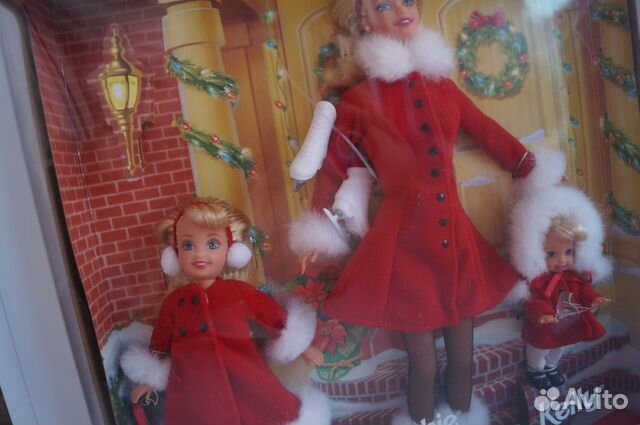 holiday sisters barbie 1999