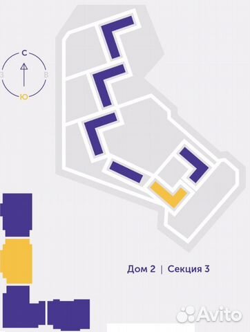 2-к квартира, 62.1 м², 12/12 эт. 2-к квартира, 62.1 м², 12/12 эт.