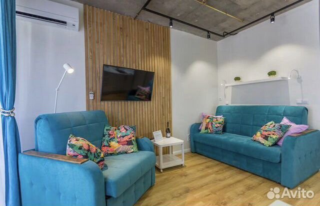 

Квартира-студия, 23,1 м², 2 кровати