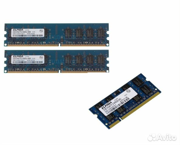 Оперативная память DDR2 Elpida