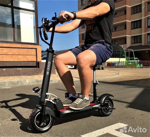 Электросамокат с сиденьем