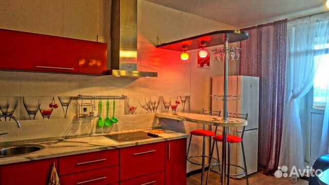 

1-к. квартира, 52 м², 3 кровати