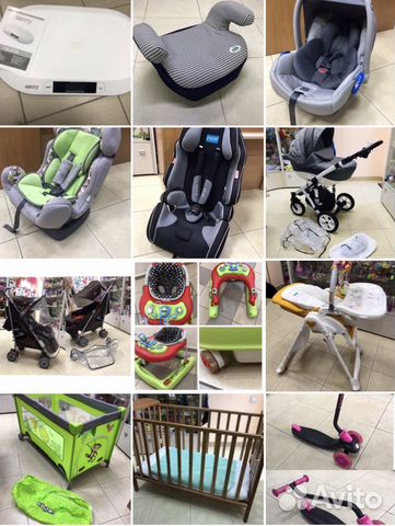 Прокат Автокресло, кроватка, стульчик, манеж и др