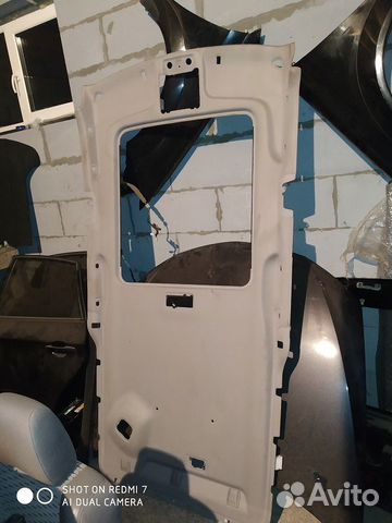 Обшивка крыши под люк Subaru Forester SG5 2002-07г