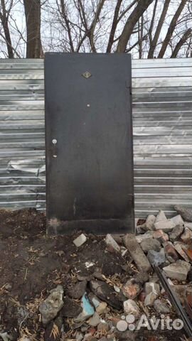 Двери входные с коробом, железные. стальная дверь