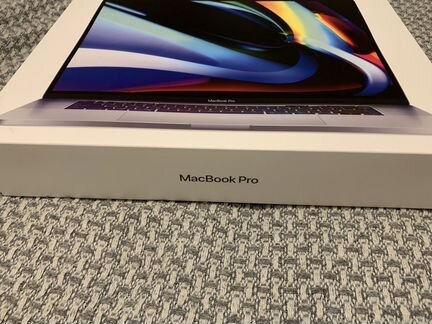 Коробка MacBook Pro 16 2020