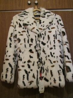 Полушубок кроличий новый