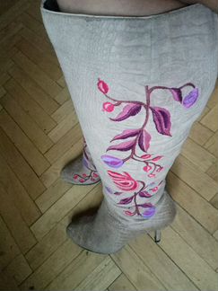 Сапоги зимние,Италия