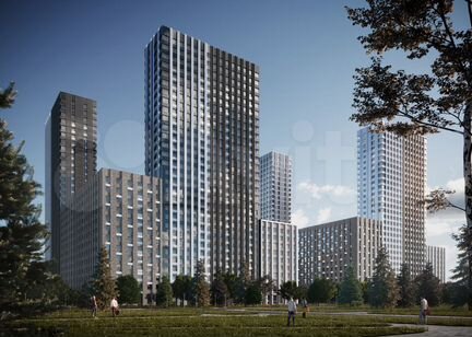 2-к квартира, 42.4 м², 11/13 эт.