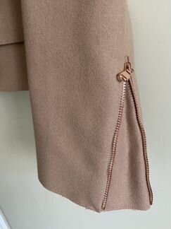 Бежевый жакет из шерсти J Brand, XS-S