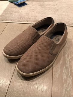 Слипоны кожаные Clarks